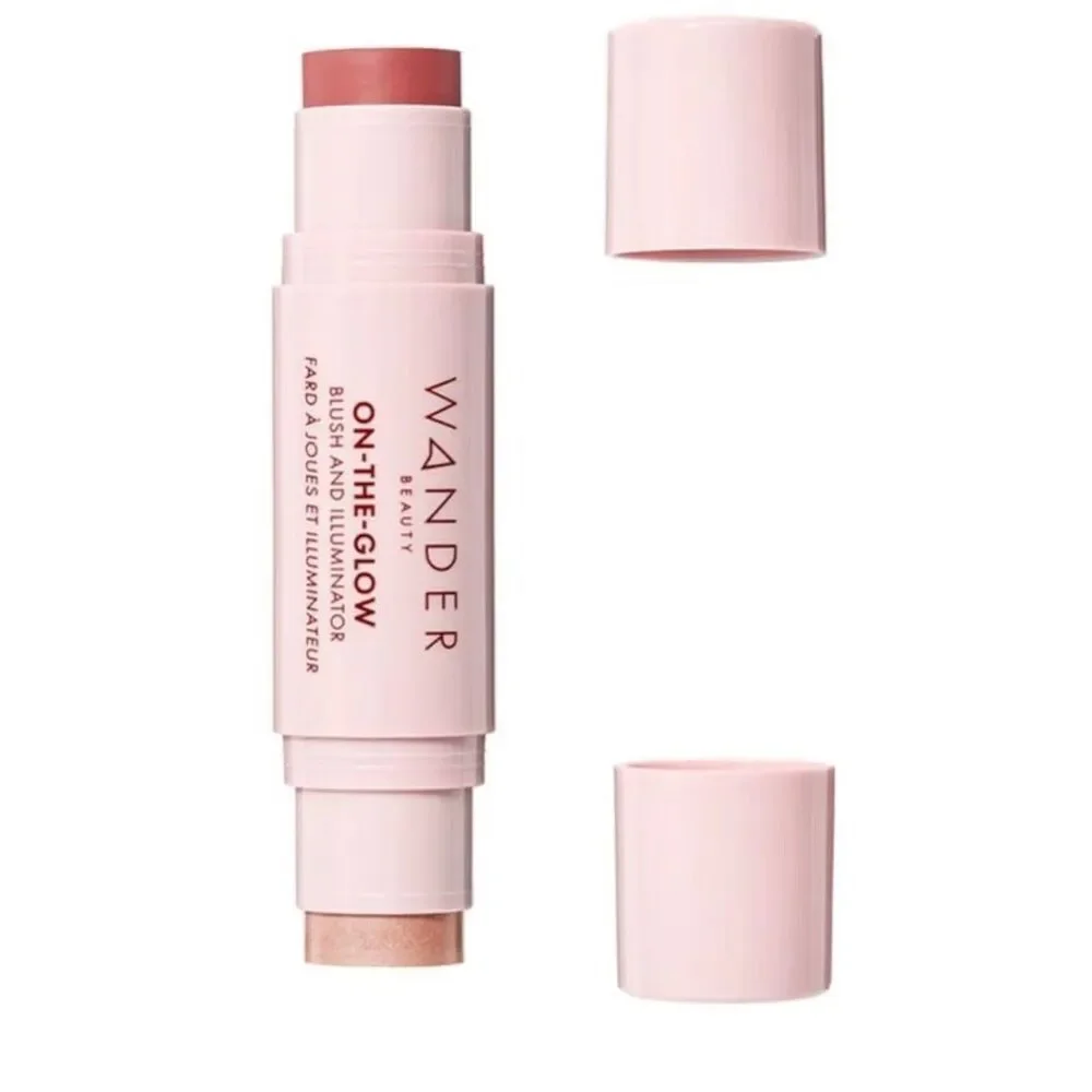 WANDER BEAUTY - On-The-Glow Blush & Illuminator, Sienna Sunset & Nude Glow